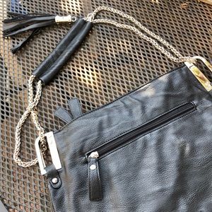 Galian, 2 compartment, shoulder bag.